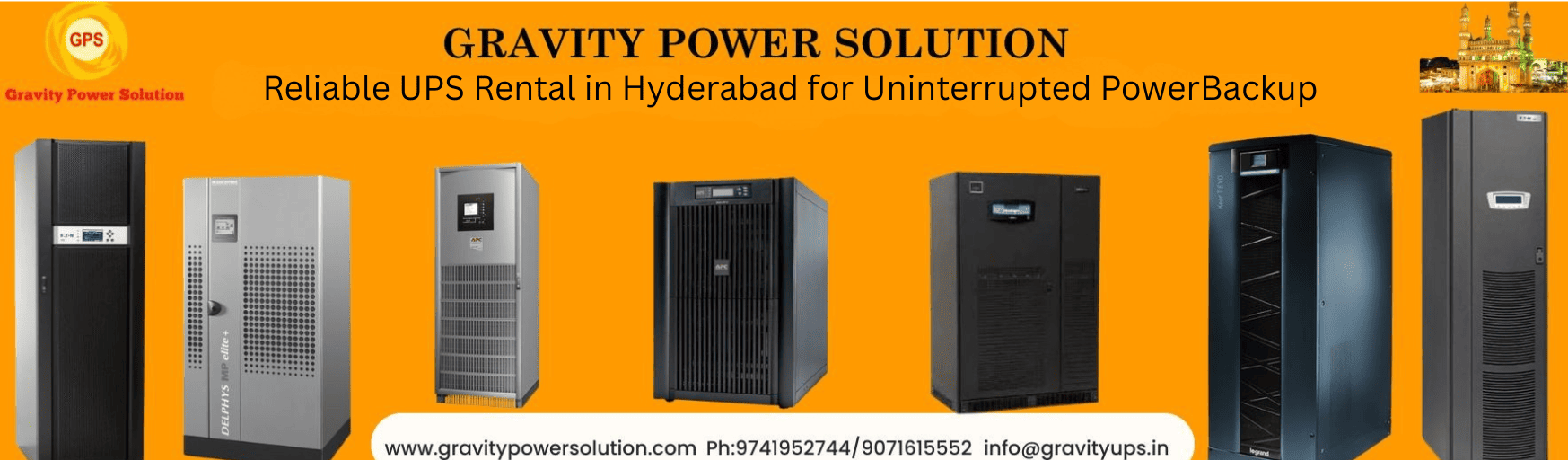 UPS rental services in Hyderabad with fast installation and battery backup